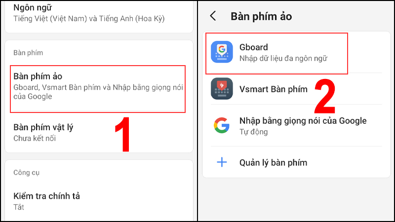 cài đặt bàn phím tiếng Trung trên điện thoại