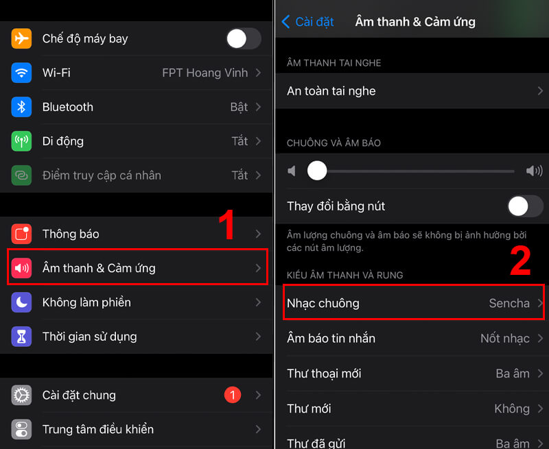 Cài nhạc chuông với iTunes trên iPhone