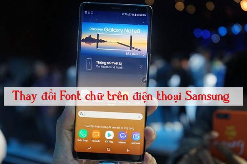 7- Bạn có thể thay đổi phông chữ bằng các app