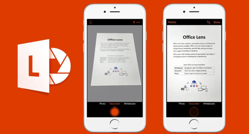 Hình 7 - Microsoft Office Lens là công cụ đắc lực giúp người dùng Scan nhanh chóng
