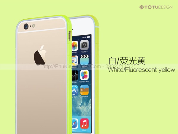 Viền Bumper dẻo iPhone 6 hiệu Totu