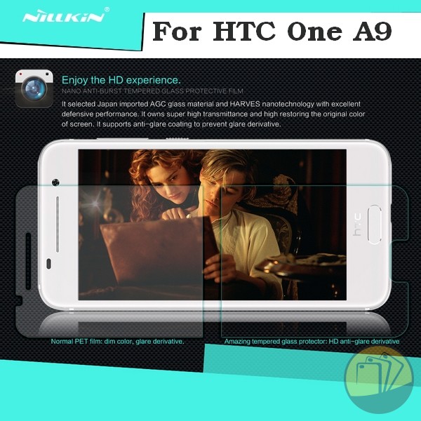 Dán cường lực 9H cho HTC One A9 hiệu Nillkin