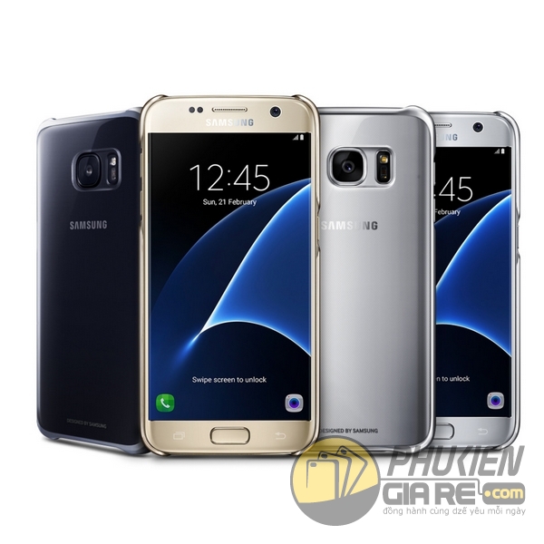 Ốp lưng Clear Cover cho Galaxy S7 Edge chính hãng Samsung