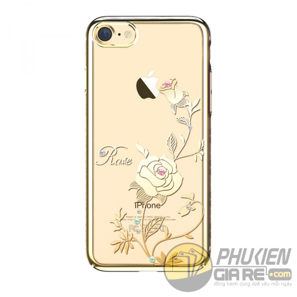 Ốp thời trang Iphone 8 đính đá hiệu KingxBar