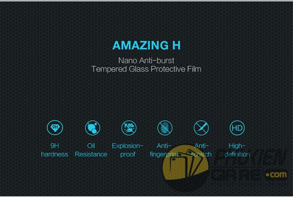 Dán cường lực 9H cho iPhone 8 Plus hiệu Nillkin