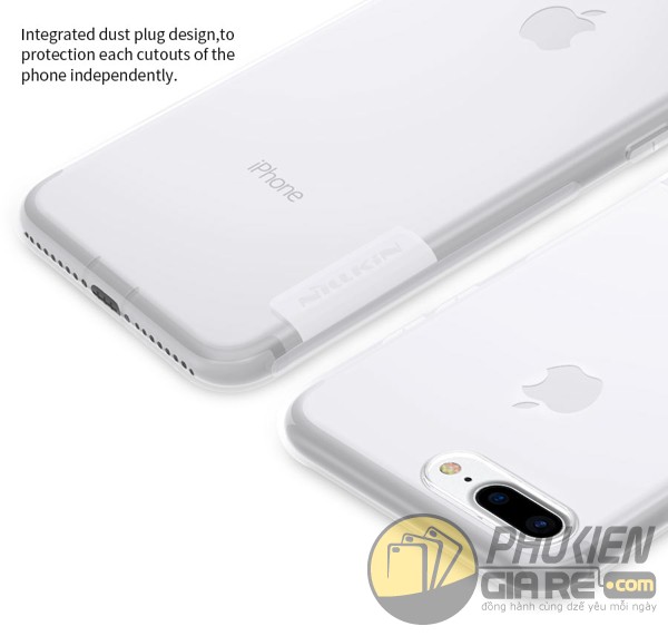 Ốp lưng iPhone 7 Plus hiệu Nillkin dẻo siêu mỏng