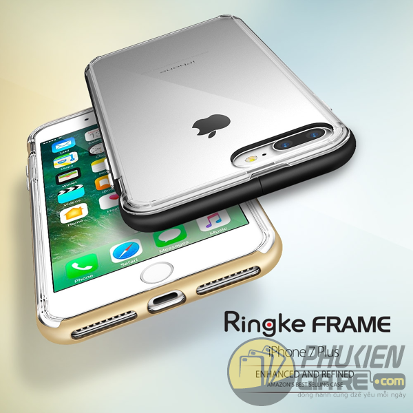 Ốp lưng iPhone 7 Plus hiệu Ringke Frame (thương hiệu Hàn Quốc)