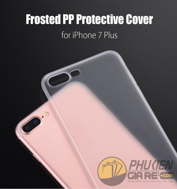 Ốp lưng TPU dẻo siêu mỏng iPhone 7 Plus hiệu HOCO Frosted