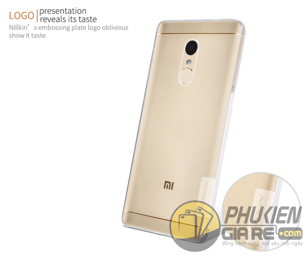 Ốp lưng Xiaomi Redmi Note 4X hiệu Nillkin dẻo siêu mỏng