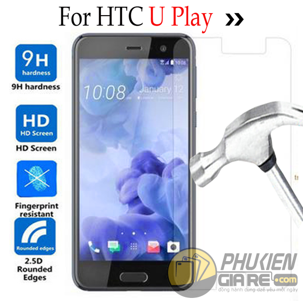 Dán cường lực HTC U Play hiệu Glass