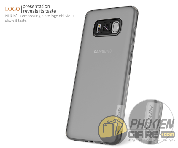 Ốp lưng Galaxy S8 hiệu Nillkin dẻo siêu mỏng