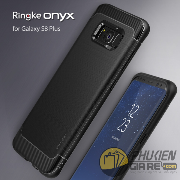Ốp Lưng Samsung Galaxy S8 Plus Hiệu Ringke Onyx (thương hiệu Hàn Quốc)