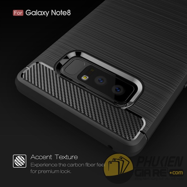 Ốp lưng Galaxy Note 8 nhựa mềm chống sốc Likgus