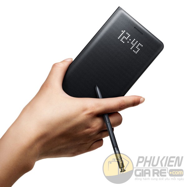 Bao Da Galaxy Note Fe Led View Cover Chính Hãng Samsung