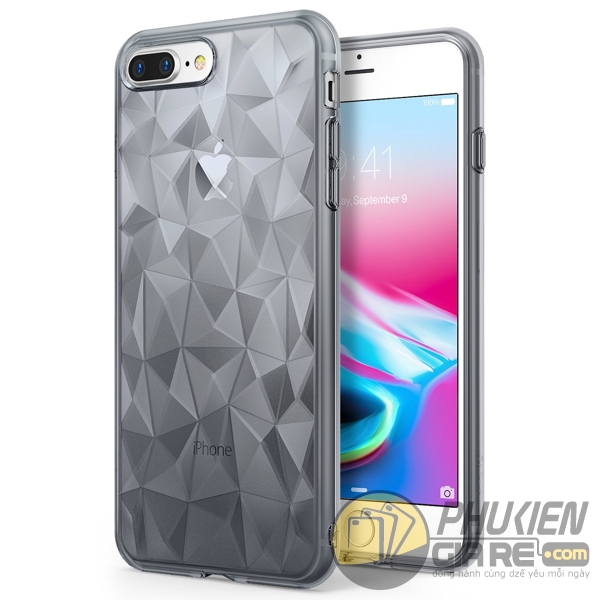 Ốp lưng iPhone 8 Plus 3D tuyệt đẹp Ringke Air Prism