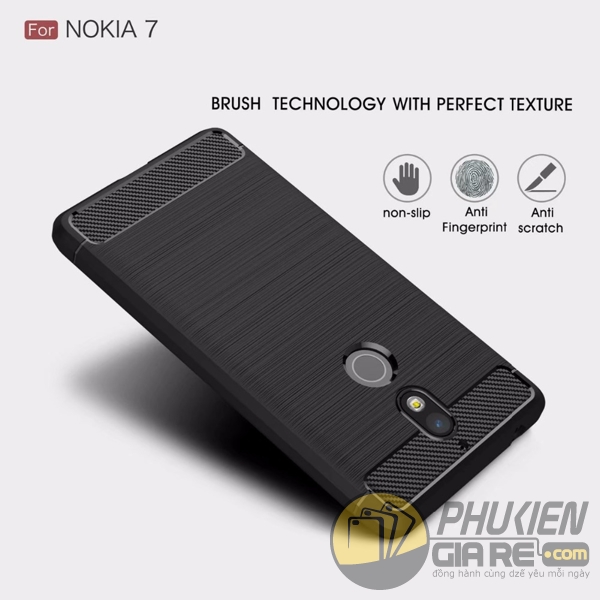 Ốp lưng Nokia 7 nhựa mềm chống sốc Likgus