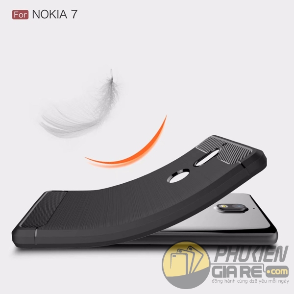 Ốp lưng Nokia 7 nhựa mềm chống sốc Likgus