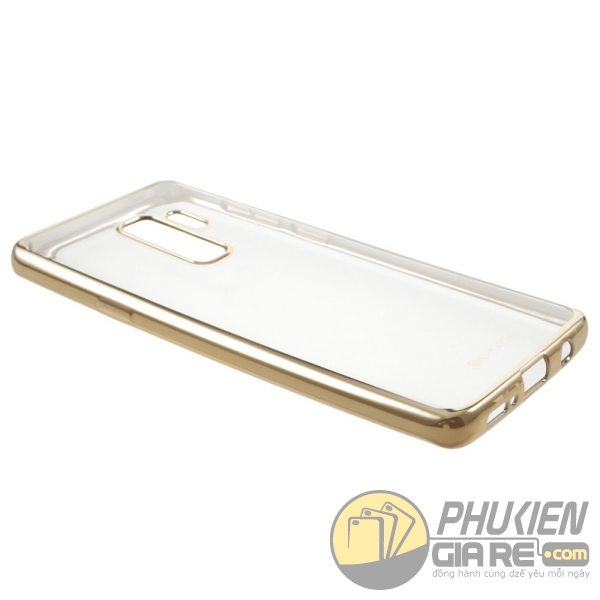 Ốp lưng Galaxy S9 dẻo viền màu G-Case - Plating TPU Series