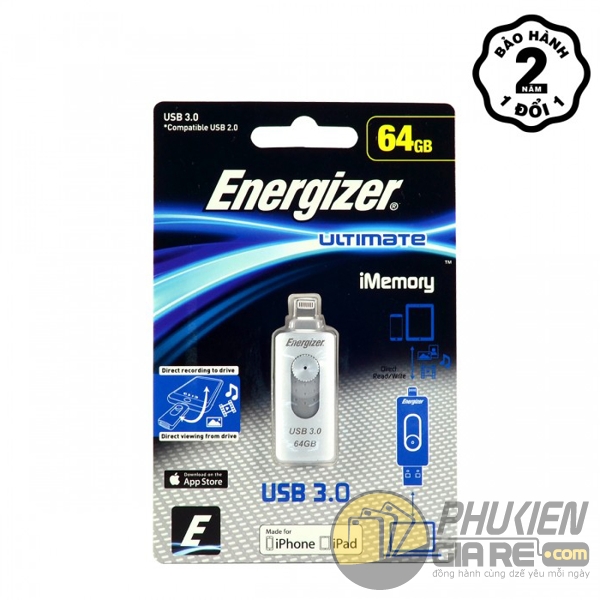 USB OTG lightning 3.0 Energizer Ultimate 64Gb