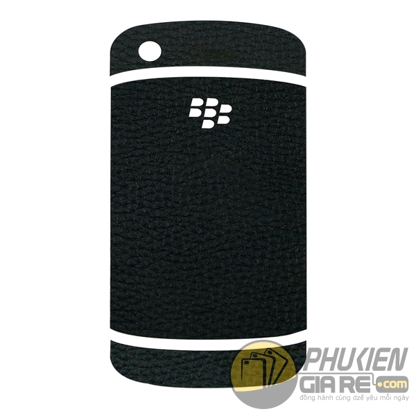 Miếng dán da BlackBerry Curve 9300 da bò 100% Made in Việt Nam 1404