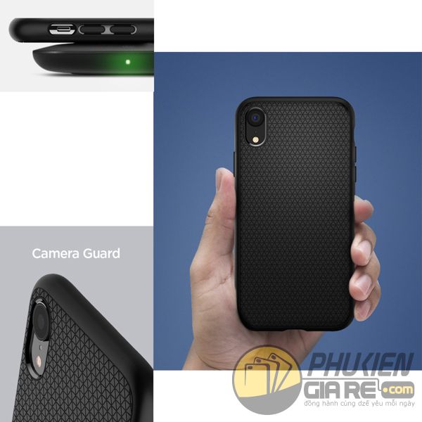 Ốp lưng iPhone Xr chống sốc Spigen Liquid Air