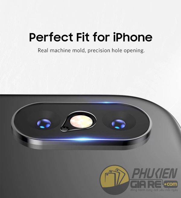 cường lực camera iphone xs max - dán bảo vệ camera iphone xs max chính hãng benks - camera tempered glass protector (14462)
