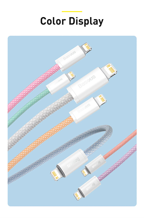 Cáp sạc Lightning Baseus Dynamic Data PD  1m