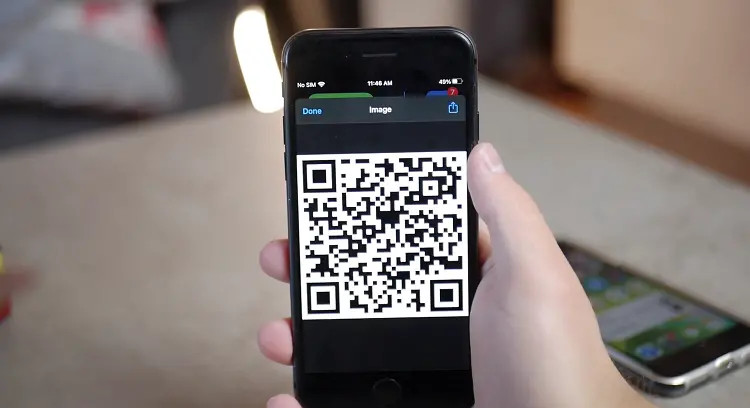 cách chia sẻ wifi bằng mã QR trên iphone