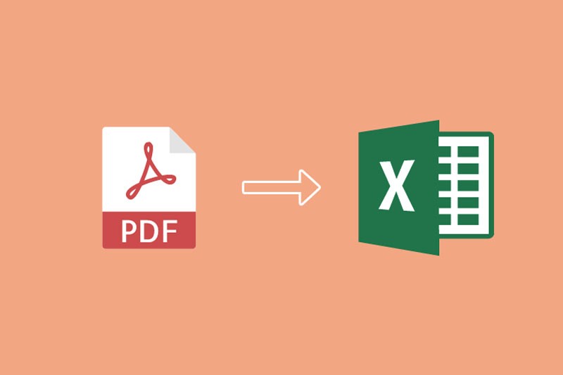 cách chuyển đổi pdf sang excel