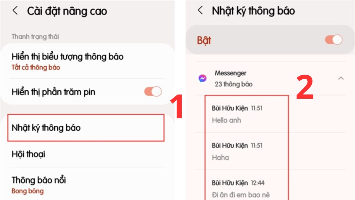 cách đọc tin nhắn bị thu hồi trên messenger