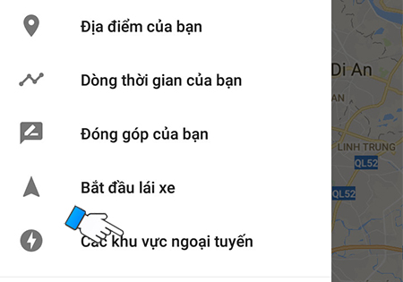 cách dùng google map offline