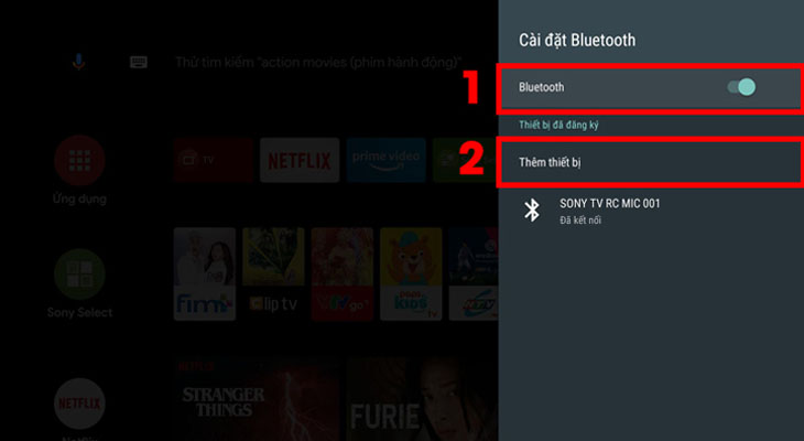 cách kết nối bluetooth tivi sony với loa kéo kéo