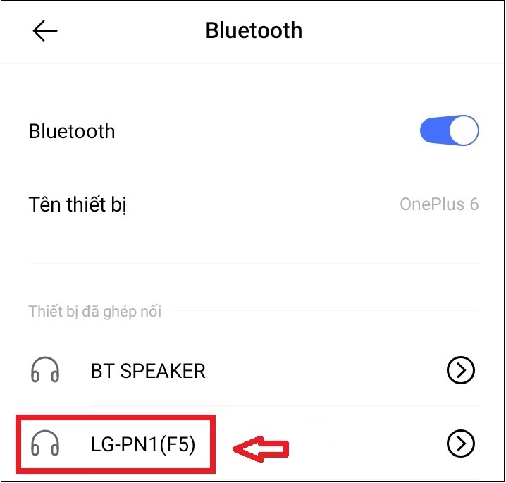 cách kết nối bluetooth với loa