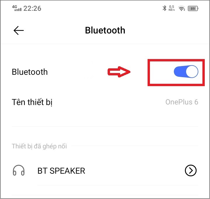 cách kết nối bluetooth với loa jbl