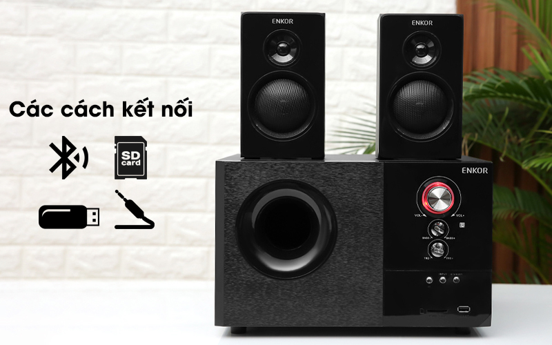 cách kết nối bluetooth với loa enkor