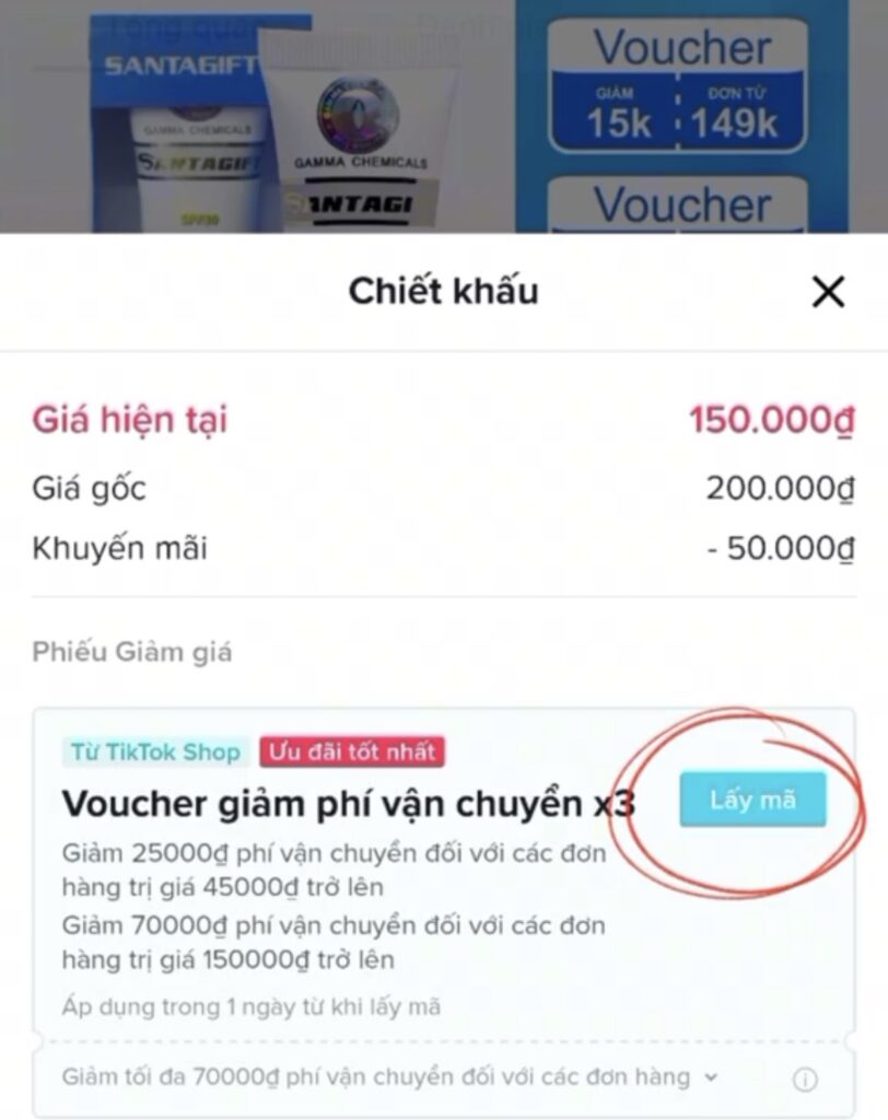 cách lấy mã freeship tiktok