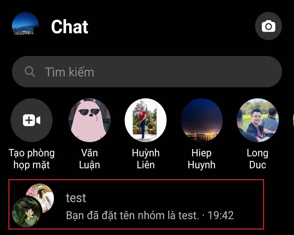 cách tạo bình chọn trên messenger