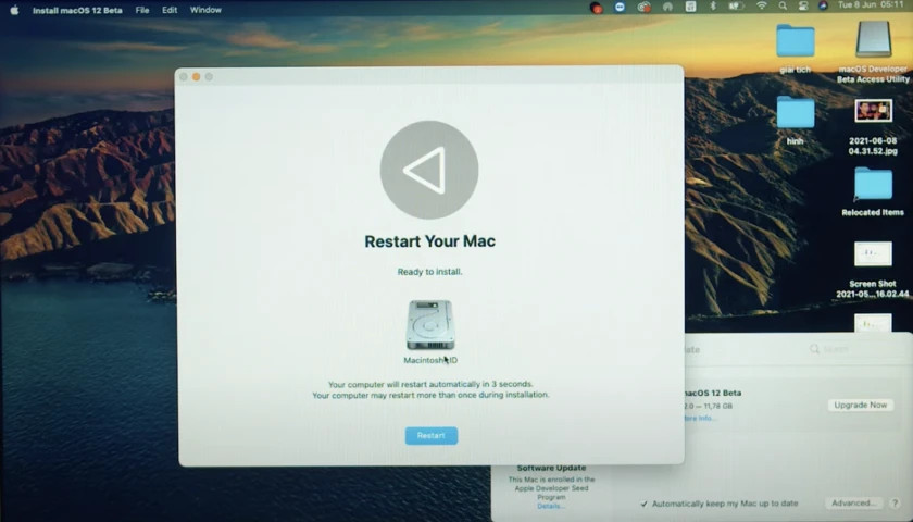 cách update mac os khi có phiên bản mới