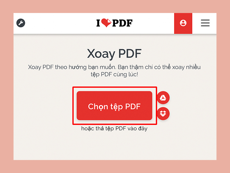 cách xoay file pdf bị ngược và lưu lại