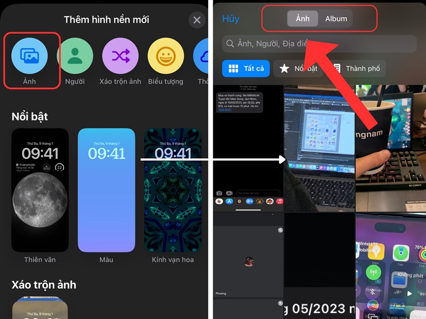 hình nền ios 17