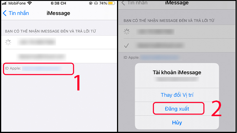 iPhone bị lỗi iMessage