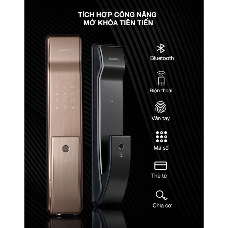 Khóa vân tay cửa gỗ Kaadas K9