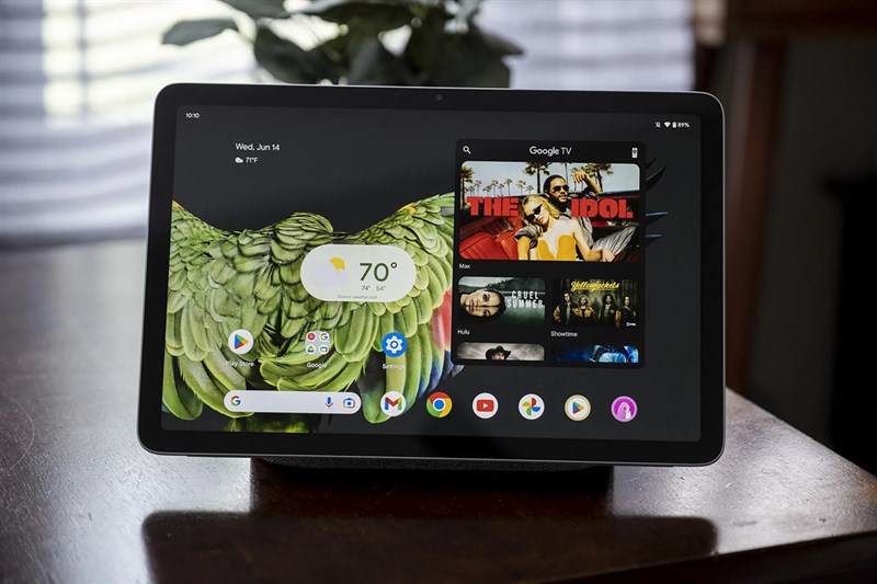 trên tay google pixel tablet