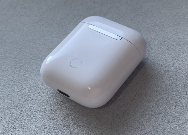 mất hộp sạc airpods