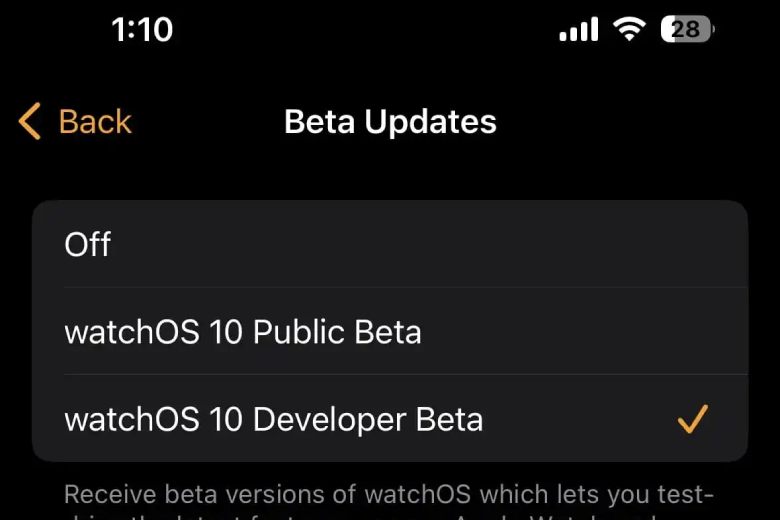 watchOS 10 beta có gì mới