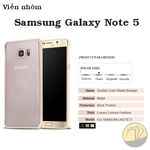 Viền nhôm Galaxy Note 5 siêu mỏng Viền nhôm Galaxy Note 5 siêu mỏng