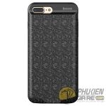 Ốp lưng iPhone 7 Plus kiêm pin dự phòng 7300 mAh Baseus Plaid Series 3359 Ốp lưng iPhone 7 Plus kiêm pin dự phòng 7300 mAh Baseus Plaid Series 3359