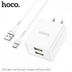 Bộ Sạc Hoco C89 Type-C USB 2.1A - Hàng Chính Hãng
