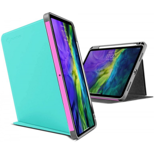 Bao da iPad Pro 12.9 2020 TOMTOC Smart-Tri Hỗ Trợ Sạc Không Dây Apple Pencil - Hàng Chính Hãng Bao da iPad Pro 12.9 2020 TOMTOC Smart-Tri Hỗ Trợ Sạc Không Dây Apple Pencil - Hàng Chính Hãng