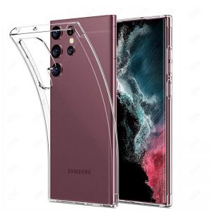 Ốp lưng Galaxy S22 Ultra TPU dẻo siêu mỏng Trong suốt Ốp lưng Galaxy S22 Ultra TPU dẻo siêu mỏng Trong suốt